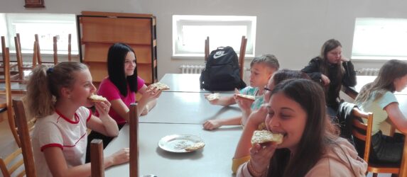První hodina vaření v 7. třídě