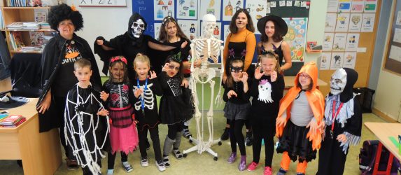 Halloween ve škole