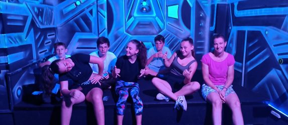 Laser game v 8. třídě