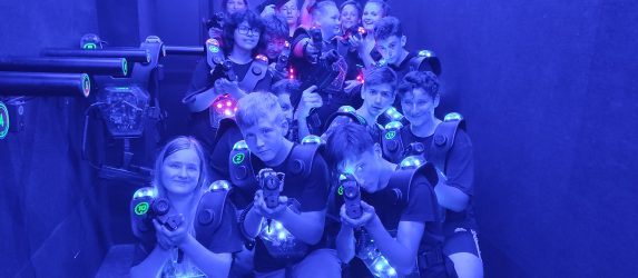 Laser game v 7. třídě