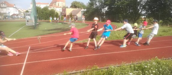 Sportovní den na 1. stupni