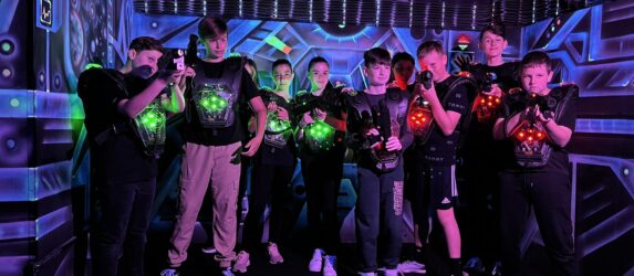 Sedmáci na Laser Game