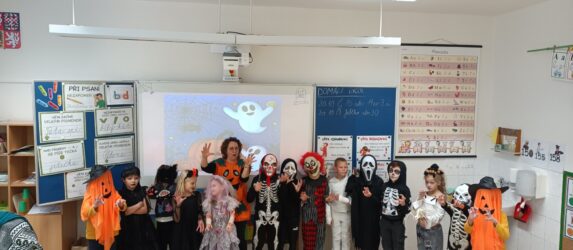 Halloween u nás ve škole